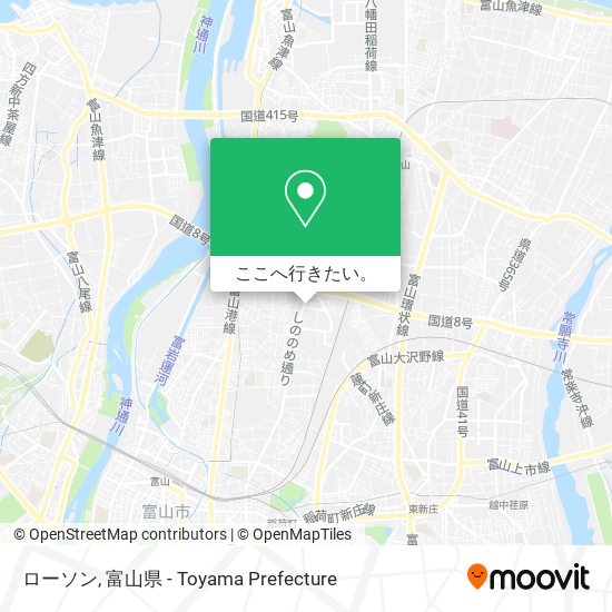 ローソン地図