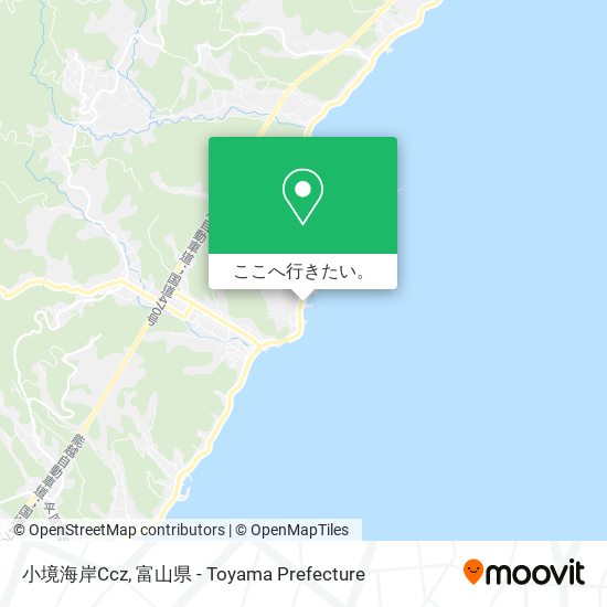 小境海岸Ccz地図