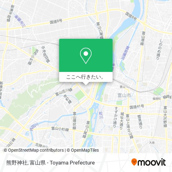 熊野神社地図
