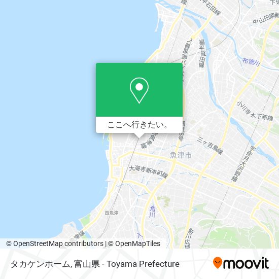 タカケンホーム地図