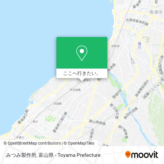 みつみ製作所地図