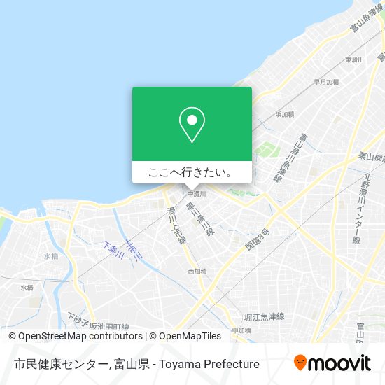 市民健康センター地図