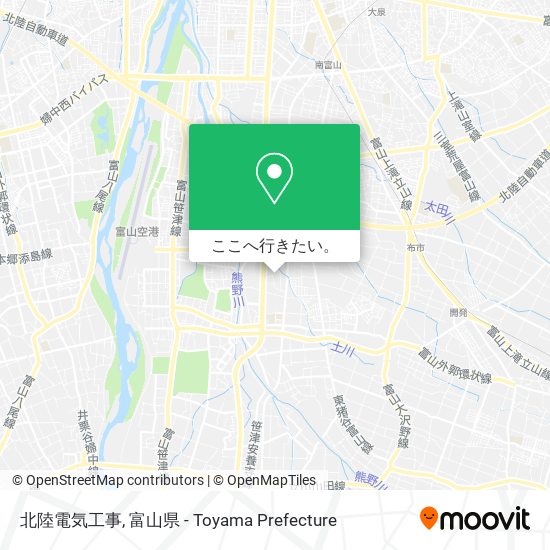 北陸電気工事地図