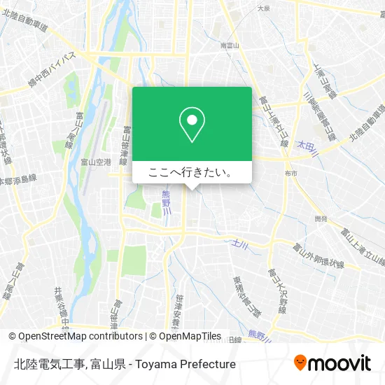 北陸電気工事地図