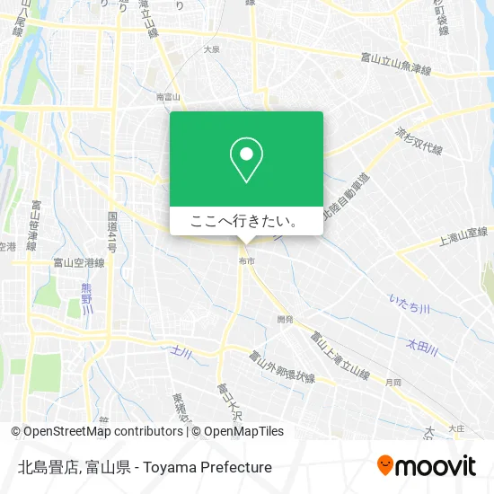 北島畳店地図