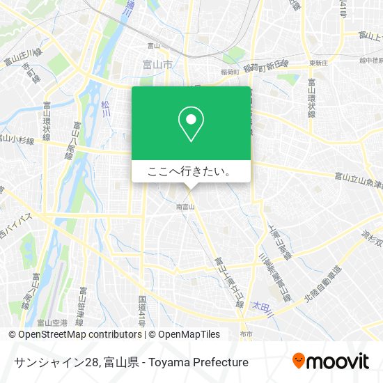 サンシャイン28地図
