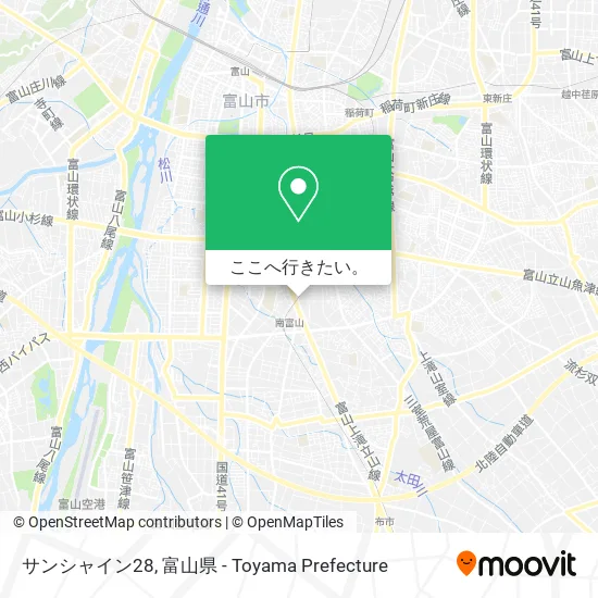 サンシャイン28地図