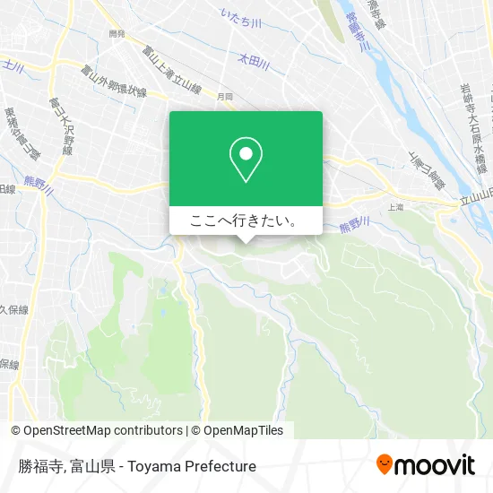 勝福寺地図