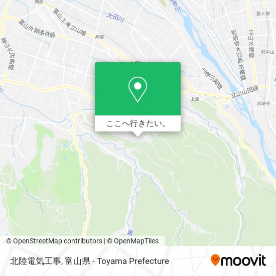 北陸電気工事地図