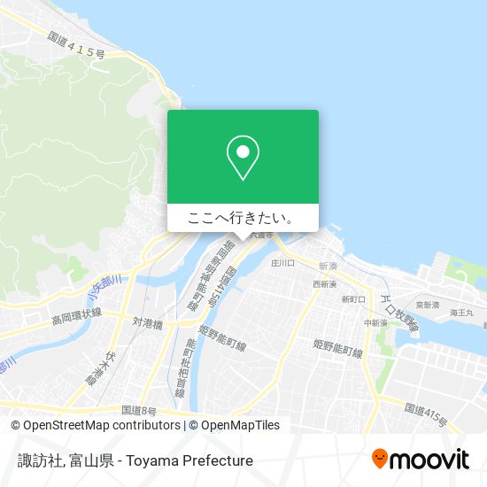 諏訪社地図