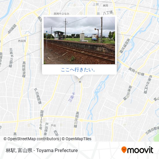 林駅地図