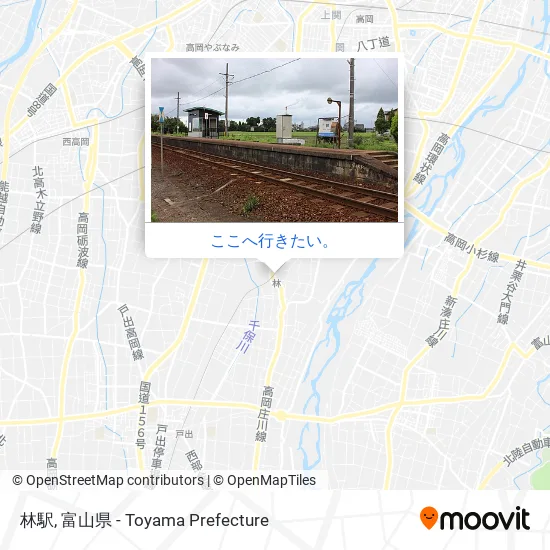 林駅地図