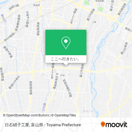 日石硝子工業地図
