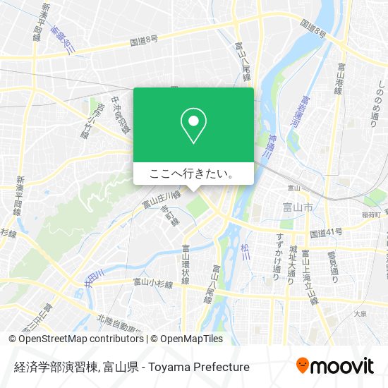 経済学部演習棟地図