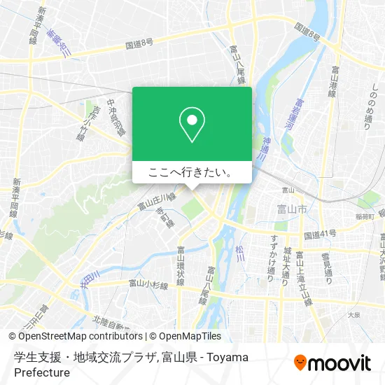 学生支援・地域交流プラザ地図