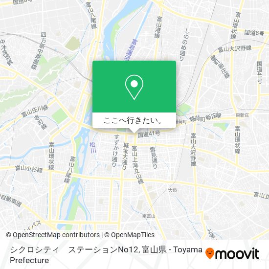 シクロシティ　ステーションNo12地図