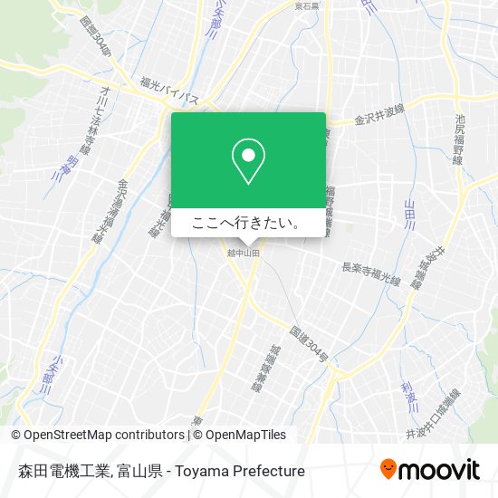 森田電機工業地図