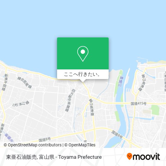 東亜石油販売地図