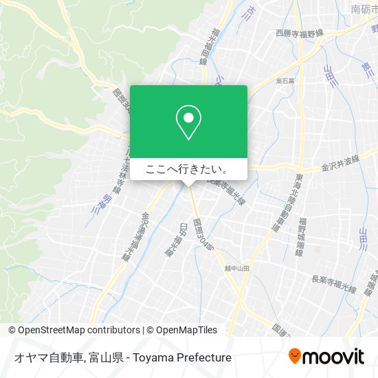 オヤマ自動車地図