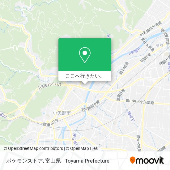 ポケモンストア地図