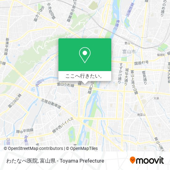 わたなべ医院地図