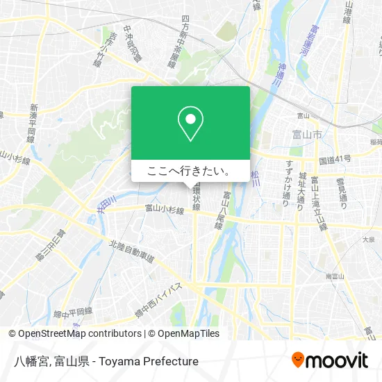 八幡宮地図