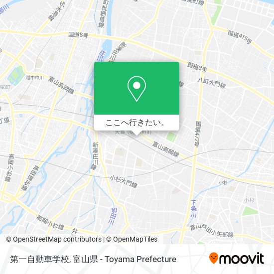 第一自動車学校地図
