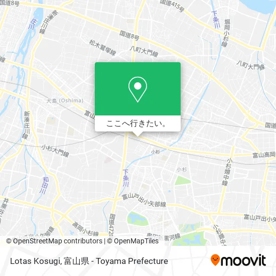 Lotas Kosugi地図