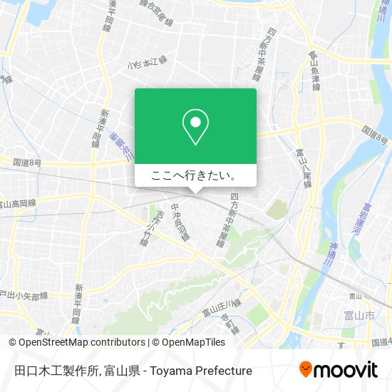 田口木工製作所地図