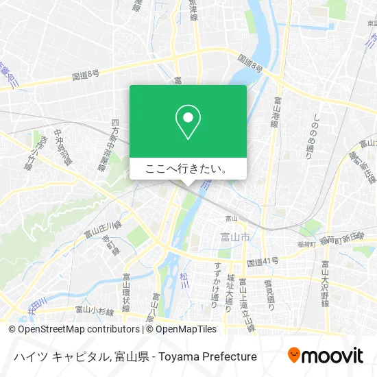 ハイツ キャピタル地図