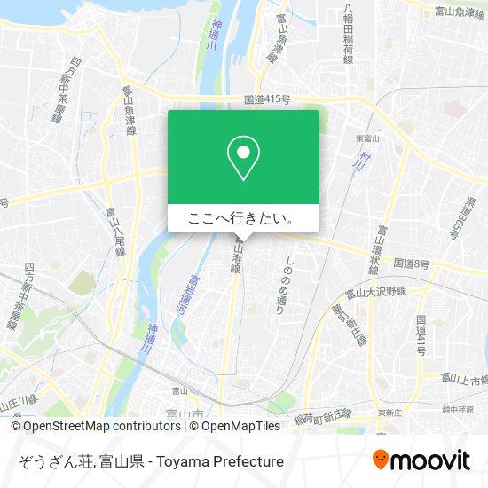 ぞうざん荘地図