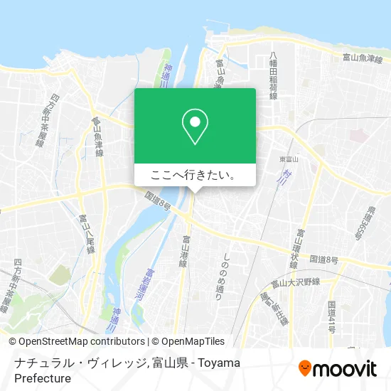 ナチュラル・ヴィレッジ地図