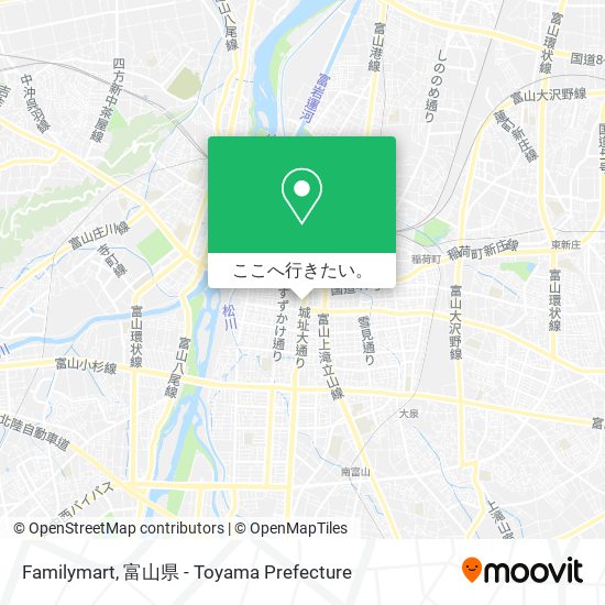 Familymart地図