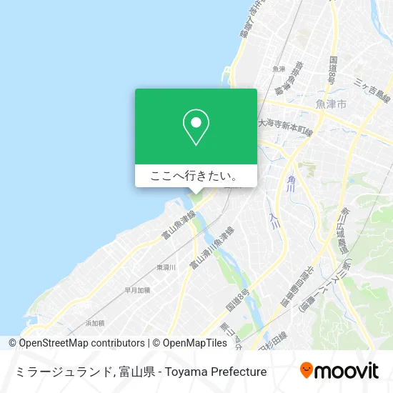 ミラージュランド地図