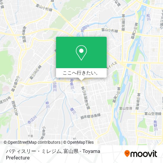 パティスリー・ミレジム地図