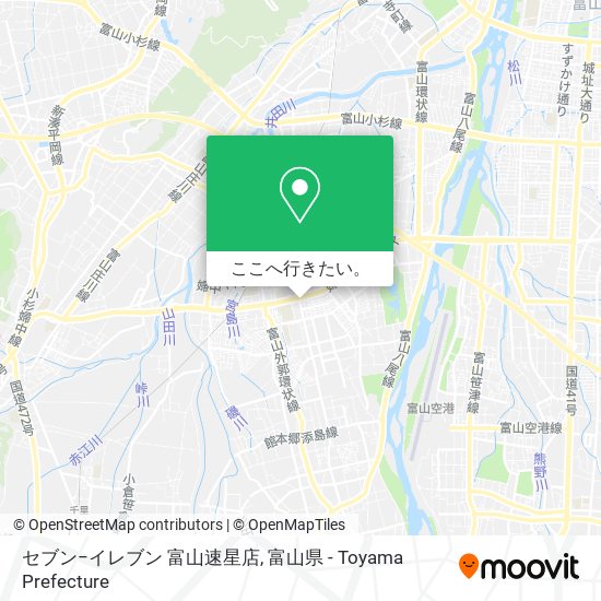 セブン−イレブン 富山速星店地図
