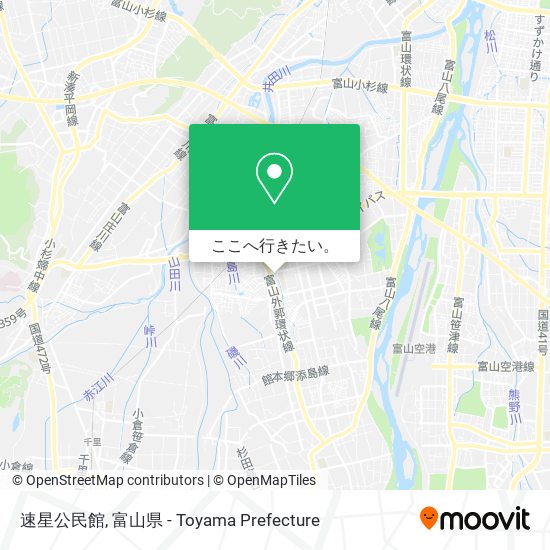 速星公民館地図