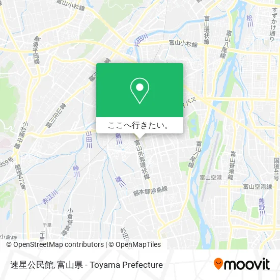 速星公民館地図