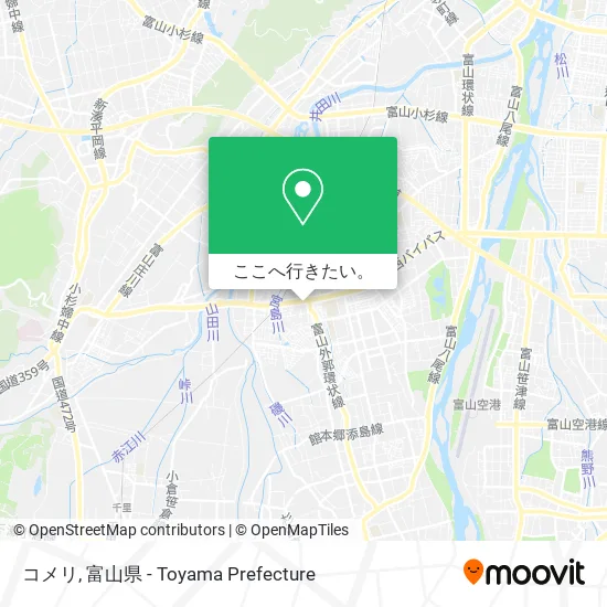 コメリ地図