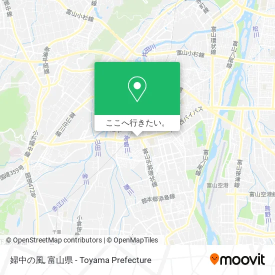 婦中の風地図