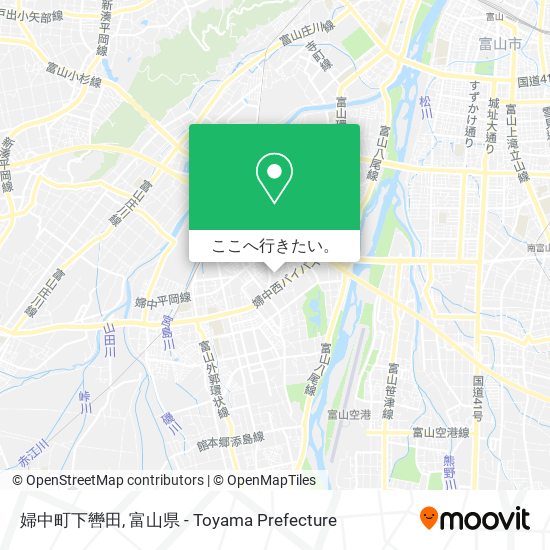 婦中町下轡田地図