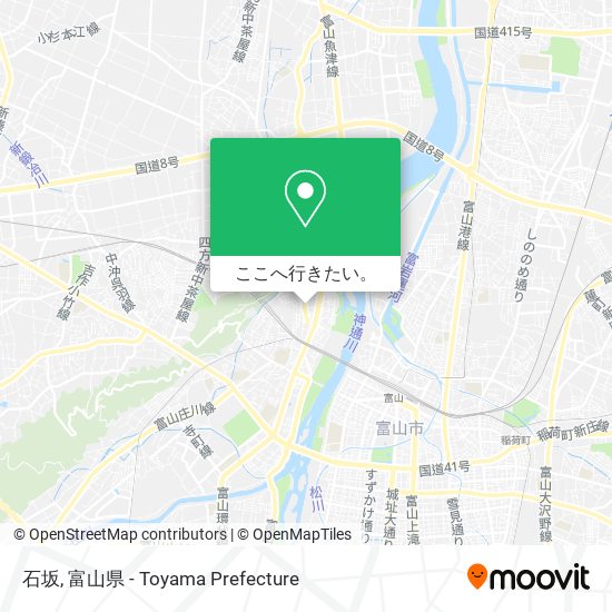 石坂地図