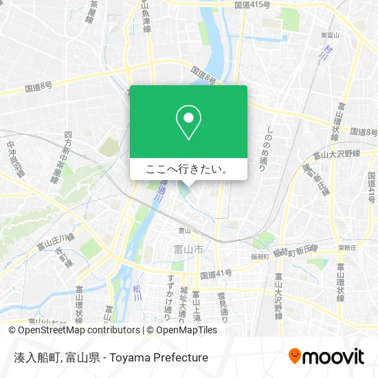 湊入船町地図
