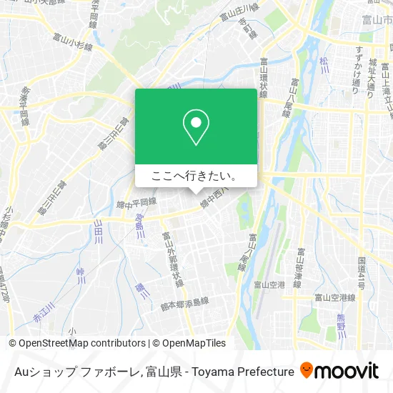 Auショップ ファボーレ地図