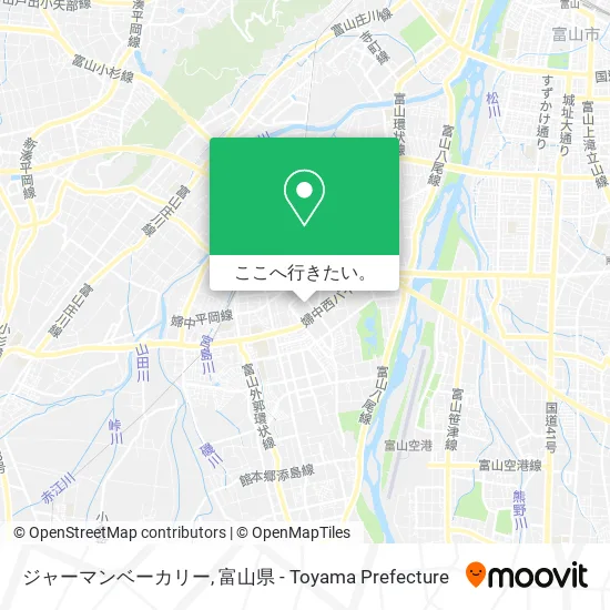 ジャーマンベーカリー地図