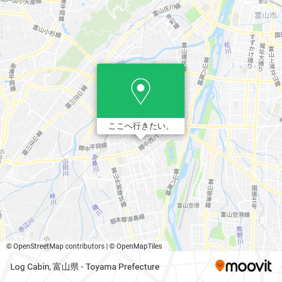 Log Cabin地図