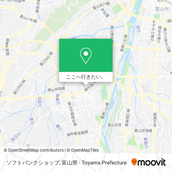 ソフトバンクショップ地図
