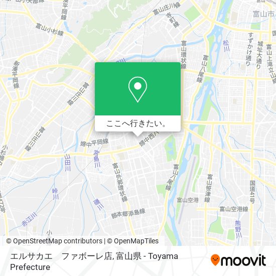 エルサカエ　ファボーレ店地図