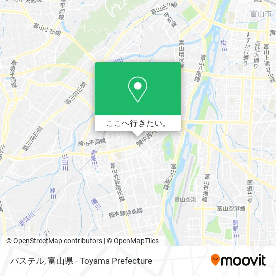 パステル地図