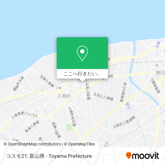 コスモ21地図